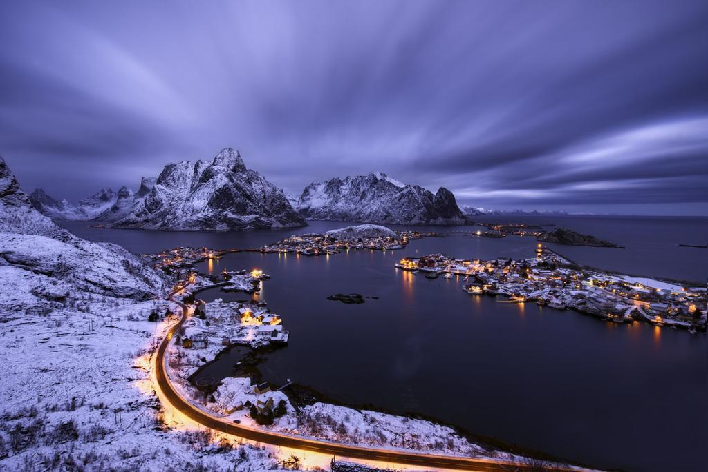 Reine Retro Villa - Cozy Villa With A Fantastic View Luaran gambar
